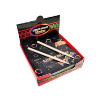 New scratch notes set scratch doodle với 100 holographic rainbow paper 2 stylus