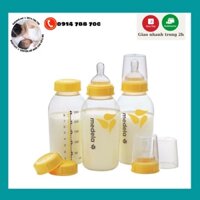 [New Seal] [Chính hãng medela] Bình trữ 250ml/ hoặc có núm