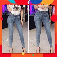New [SIZE ĐẠI 40kg~90kg] QUẦN JEAN DÀI BIG SIZE NỮ cào xước nhẹ -aj224 ཉ