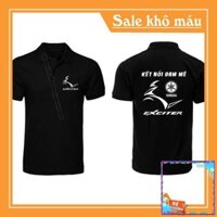 [NEW] [SUPER] [SALE] [ BÁN CHẠY ]Áo Exciter club - áo phông bikers cực HOT khuyến mại khủng giá rẻ dẹp