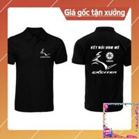 NEW -  [SUPER] [SALE GIÁ GỐC] [ BÁN CHẠY ]Áo Exciter club - áo phông bikers cực HOT khuyến mại khủng giá rẻ dẹp