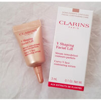 (NEW) Tinh chất làm thon gọn mặt Clarins Shaping Facial Lift Total V Contouring Serum 3ML, 10ML