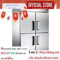 |New| TỦ ĐÔNG INOX 4 CÁNH SUMIKURA 1100 LÍT SKI-12F4 QUẠT GIÓ (R404A) (2023)