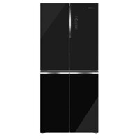 [NEW] Tủ lạnh Hitachi 4 cánh 466 lít HR4N7522DSGBVN, ngăn đá dưới, màu kính đen, giá tốt