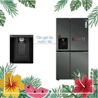 New. Tủ lạnh LG Side by side Smart Inverter™ với công nghệ DoorCooling+™ và ngăn lấy nước ngoài Uvnano 635L Nguyên Seal