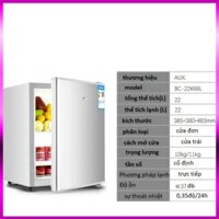 New  Tủ lạnh mini AUX dung tích 22L tiết kiệm điện ,Tủ lạnh cá nhân dùng cho 1-2 người để đồ ăn làm mát nhanh nhanh miễn