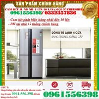 NEW Tủ lạnh Sharp Inverter 556 lít SJ-FX630V-ST - Mới 100%