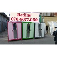 [NEW] TỦ SẮT QUẦN ÁO 3 CÁNH GIÁ RẺ TẬN XƯỞNG - TỦ SẮT ĐỰNG QUẦN ÁO NHIỀU MÀU SẮT, GIAO HÀNG NHANH HCM