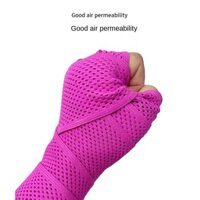 New Upgraded Mesh Muay Thai Sanda Boxing Bandage Sports Sweat-Absorbent Boxing Hand Wrap Hand Guard Boxing Gloves Bandage F4Vj