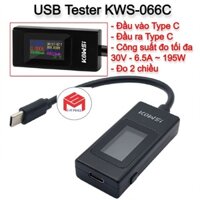 [NEW] USB tester  thiết bị đo test dòng điện điện áp màn hình màu KEWEISI KWS-MX18 MX18L