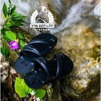 New XẢ KHO [FullBox] {Dép Lốp} Dép cao su Nữ 4 quai xỏ ngón màu đen Hot ‣ hot " . ｡ '