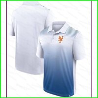 New York Mets Game POLO Người hâm mộ Tập luyện Áo thun ngắn tay thể thao Áo Plus size