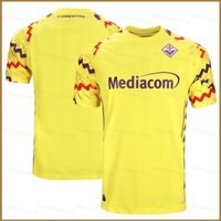 New1 2024-2025 Serie A ACF Fiorentina GK Áo thi đấu sân nhà Trẻ em Người lớn Áo thun bóng đá Plus Size
