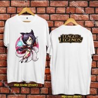 [NEW]🍭Áo Thun Ahri - LOL - Liên Minh Huyền Thoại - Ahri T-Shirt phong cách - R7LM002