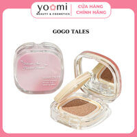 (NEW)Cushion GOGOTALES Vỏ Vuông Nhỏ Nhẹ Thoáng Khí Kiềm Dầu SmallSquareBox Lightweight Air Cushion Tạo Lớp Nền Căng Bóng