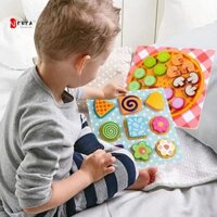 Newearearl GIỚI HẠN Pizza Giả Vờ Chơi Đồ Chơi Mô Phỏng Thực Phẩm Mô Phỏng Nhà Mô Hình Đồ Chơi Nhà Bếp