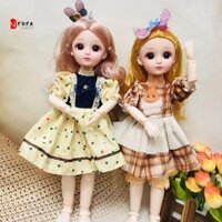 Newearearth LIMIT Công Chúa Trang Điểm Bóng Khớp Búp Bê Mắt Hấp Dẫn Chơi Nhà Đồ Chơi Trẻ Sơ Sinh