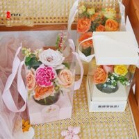 Newearth GIỚI HẠN 5 CÁI Hộp hoa cầm tay Tiệc cưới lãng mạn di động