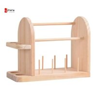 Newearth GIỚI HẠN Chủ Đề Cuộn Giá Đỡ Trục Kép Xoay Spinner Đan Thủ Công