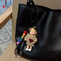 Newearth GIỚI HẠN Dress Up Búp bê Móc khóa Hạt thời trang Cô gái