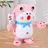 Newearth GIỚI HẠN Ếch Hộp Đựng Tiền Nhựa Trẻ Em Thay Đổi Có Thể Trang Trí Nhà Cửa