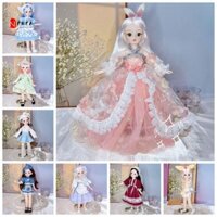 Newearth GIỚI HẠN Khớp có thể tháo rời Búp bê Mắt 3D Đồ chơi DIY Quà tặng sinh nhật