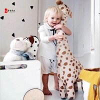 Newearth GIỚI HẠN Nhồi Bông Hươu Cao Cổ Búp Bê Kawaii 67cm Trang Trí Phòng Quà Tặng Sinh Nhật Bé Trai Bé Gái