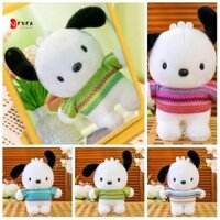 Newearth GIỚI HẠN Pochacco Chó Búp Bê Lông Tơ Trẻ Em Đi Kèm Búp Bê Lễ Hội Trang Trí Tiệc