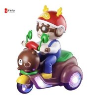 Newearth LIMIT Bear Bộ sưu tập mô hình xe máy điện Đồ chơi cảm giác Trẻ em Bé trai