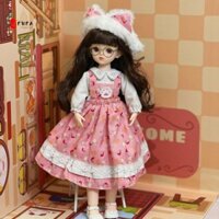 Newearth LIMIT Công Chúa Dress Up Búp Bê Tóc Dài Búp Bê Bé Trẻ Em