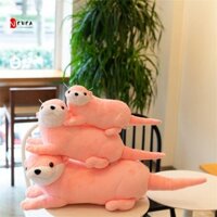 Newearth LIMIT Otter Đồ chơi sang trọng Gối lười đáng yêu 40cm 60cm Quà tặng cho trẻ em Trang trí phòng