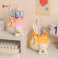 Newearth LIMIT Túi may mắn Hộp đựng bút mèo Văn phòng mới lạ
