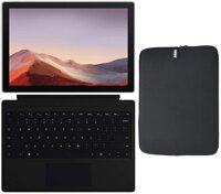 Newest Microsoft Surface Pro 7 12.3 Inch Touchscreen Tablet PC Bundle with Type Cover and WOOV Sleeve, Intel 10th Gen Core i3, 4GB RAM, 128GB SSD, ...