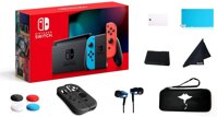 Newest Nintendo Switch 32GB Console Video Games Neon Blue and Neon Red Joy-Con - 6.2" Touchscreen LCD Display, 802.11AC WiFi, Holiday Christmas...