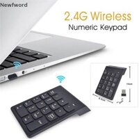 [Newfword] Bàn phím số bàn phím số 2.4G Mini USB 18 phím không dây cho PC Laptop PH