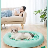 NEWGiường cũi cho chó mèo lót chuồng bốn mùa phổ quát chống vết cắn chó mèo cung cấp vật nuôi thảm ngủ thảm lót chuồng t