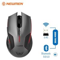 Newmen 26516  D500 Chuột máy tính không dây -Bluetooth 5.0Gaming NEWMEN