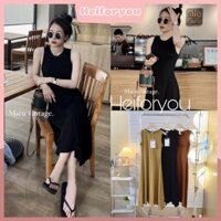 ￼[NEW]VÁY COTTON SÁT NÁCH ÔM BODY HÀNG QUẢNG CHÂU SIÊU ĐẸP