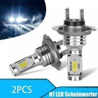 Newwellknownbliss 2 Chiếc H7 LED Xe Retro-fit Dây Tóc Đèn DRL H4 Bóng Đèn Pha 6000K RTT