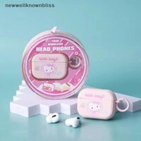 Newwellknownbliss Sanrio Hello Kitty Hoạt Hình Dễ Thương Tai Nghe Không Dây Tai Nghe Doremon Tai Nghe Tai Nghe Cho IPhone Cho Samsung Xiaomi RTT