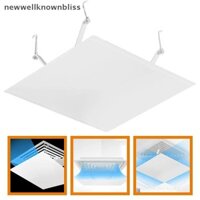 Newwellknownbliss Trần vuông Kính chắn gió điều hòa trung tâm, Kính chắn gió cửa thoát nước chống thẳng, Bộ chắn gió Ổ cắm móc RTT