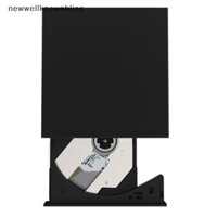 Newwellknownbliss USB 2.0 Đầu DVD Bên Ngoài CD Ổ Đĩa Mp3 Phim Nhạc Di Động Đầu Đọc Cho Windows 7 / 8 / 10 Laptop Máy Tính Để Bàn PC Máy Tính RTT