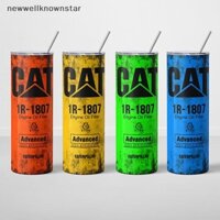 Newwellknownstar 20Oz Lọc Dầu Động Cơ Cốc Du Lịch Cách Nhiệt Đôi Có Nắp Và Ống Hút Nóng Lạnh Uống Cà Phê QWE