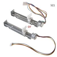 Nex cho DC 4-9V Drive Stepper Motor Vít có đai ốc Thanh trượt 2 pha 4 dây cho E
