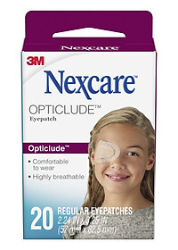 Hộp 20 miếng băng dán mắt 3M Nexcare Opticlude Orthoptic Eye Patch Junior Size