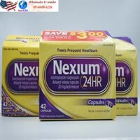 Nexium 20mg 24hr – Viên uống hỗ trợ điều trị viêm loét dạ dày, ợ nóng
