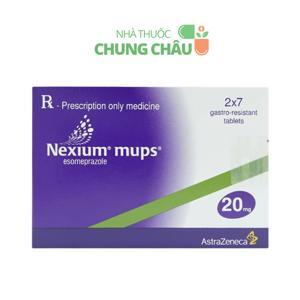 Nexium mups 20mg - hộp 2 vỉ x 7 viên