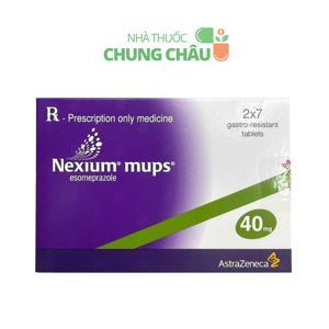 Nexium mups 40mg - hộp 2 vỉ x 7 viên