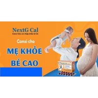 NextG Cal: Bổ sung canxi, vitamin d3, vitamin k1...(loãng xương cho phụ nữ có thai cho con bú,trẻ em từ 1 tuổi-người lớn
