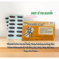 NextG Cal - Canxi hữu cơ cho bà bầu & mẹ sau sinh, người từ 3 tuổi trở lên, dược sĩ thu nguyễn, mẹ kiến kem